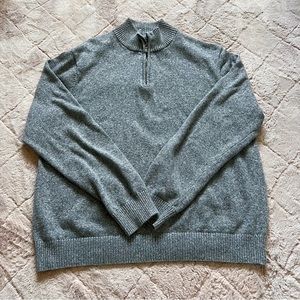 Perry Ellis‎ Quarter Zip Sweater Men’s Size XL